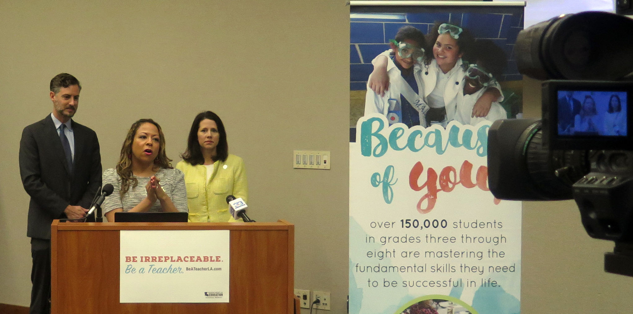Launching $100,000 campaign to attract more teachers 022119